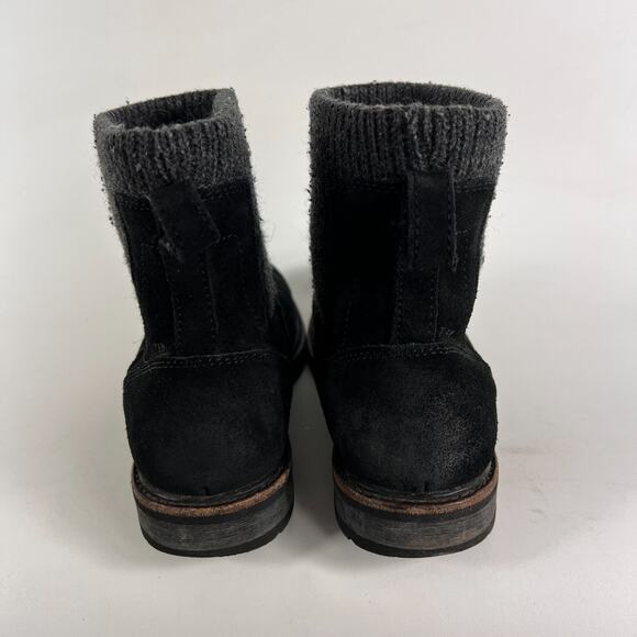 L.L Bean East Point Chelsea boots women's size 7 black leather ankle booties - Picture 7 of 11